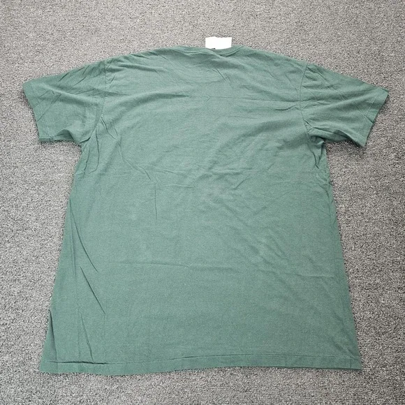 Vintage Polo Ralph Lauren T Shirt Men's XL Green Single Stitch 90s Red Pony - Picture 5 of 8